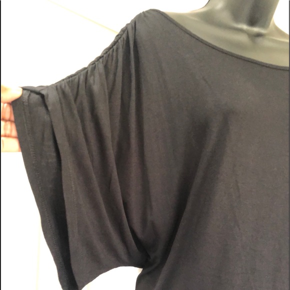 ๐ JUICY COUTURE BLACK WIDE SLEEVE TOP ๐ - Picture 3 of 6